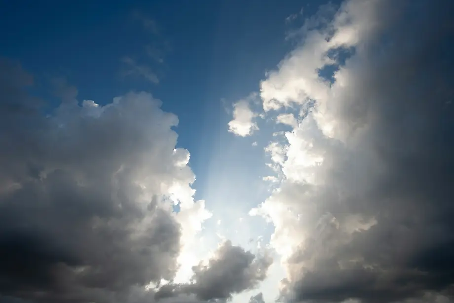blue sky